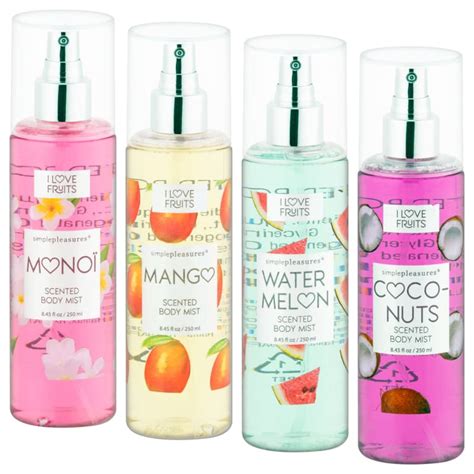 fruit scented body mist